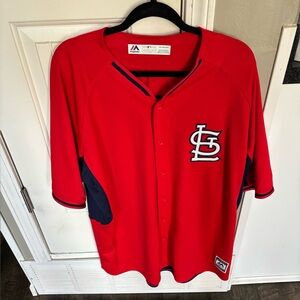 Mens St Louis Cardinals Jersey Size 2XL